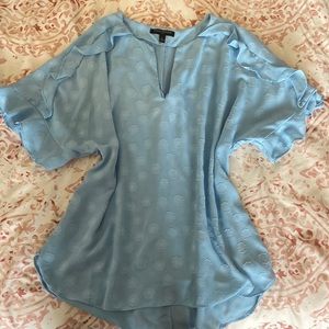 Banana Republic Sky Blue Blouse